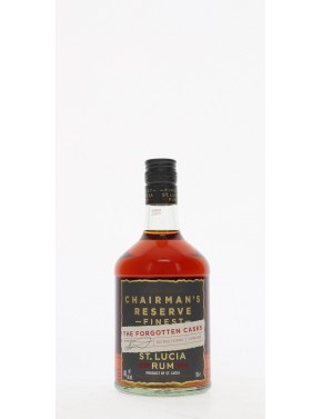 RHUM CHAIRMAN'S RESERVE THE FORGOTTEN CASKS ST LUCIA 40°   70CL