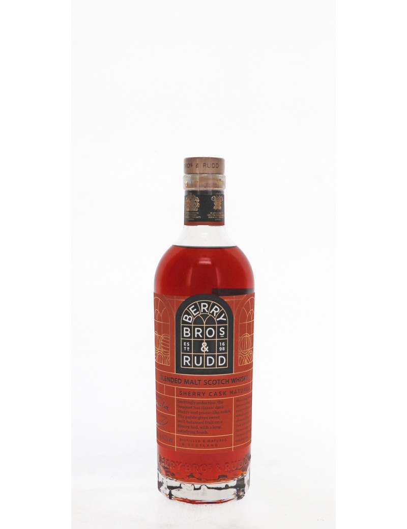 WHISKY BERRY BROS CLASSIC RANGE SHERRY CASK MATURED  44,2°   70CL