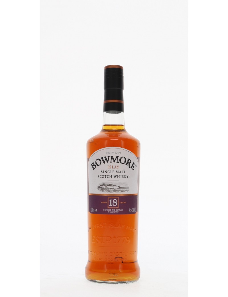 WHISKY BOWMORE 18 ANS 43°   70CL