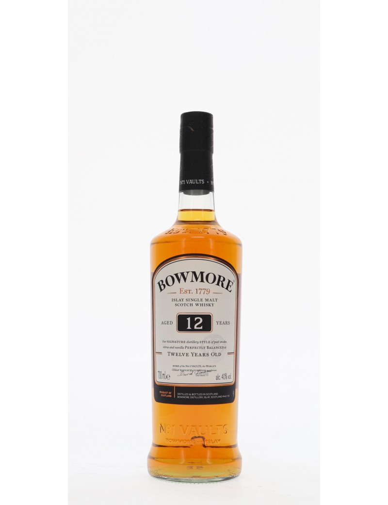 WHISKY BOWMORE 12 ANS 40°   70CL