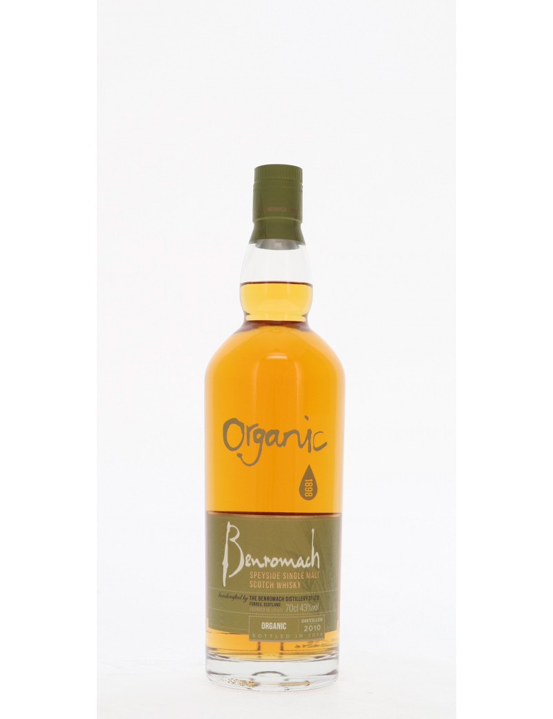 WHISKY BENROMACH ORGANIC EDITION 43°   70CL