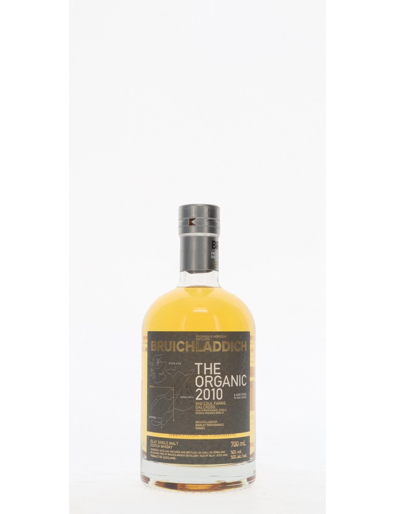 WHISKY BRUICHLADDICH THE ORGANIC 2010 50°   70CL