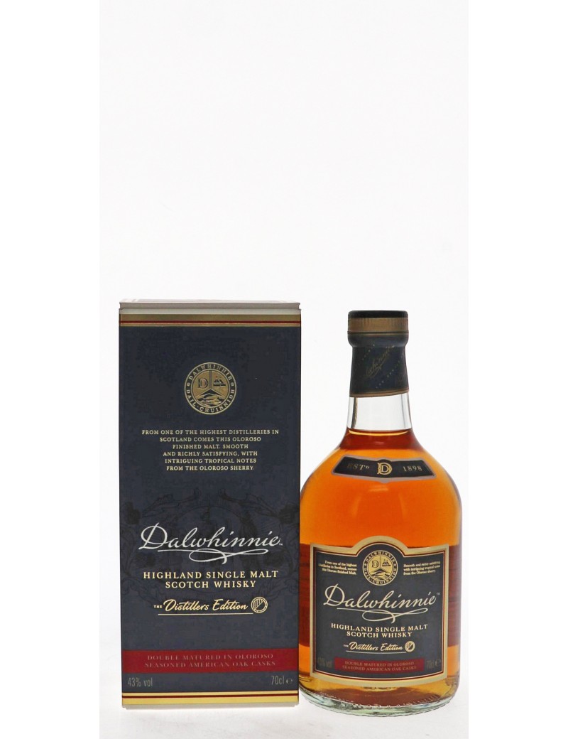 WHISKY DALWHINNIE DISTILLER'S EDITION 2022 43°   70CL