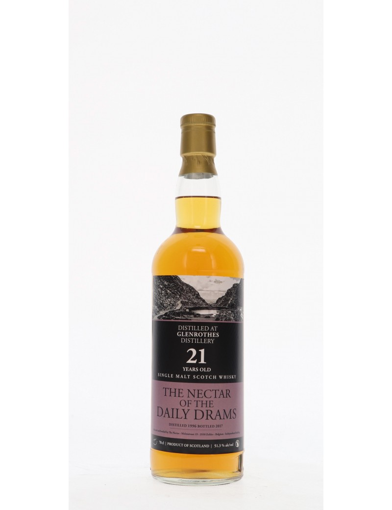 WHISKY THE DAILY DRAMS GLENROTHES 21 ANS 51,3°   70CL