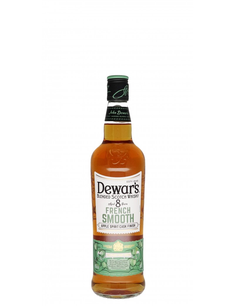 WHISKY DEWAR'S 8 ANS FRENCH SMOOTH APPLE 40°   70CL