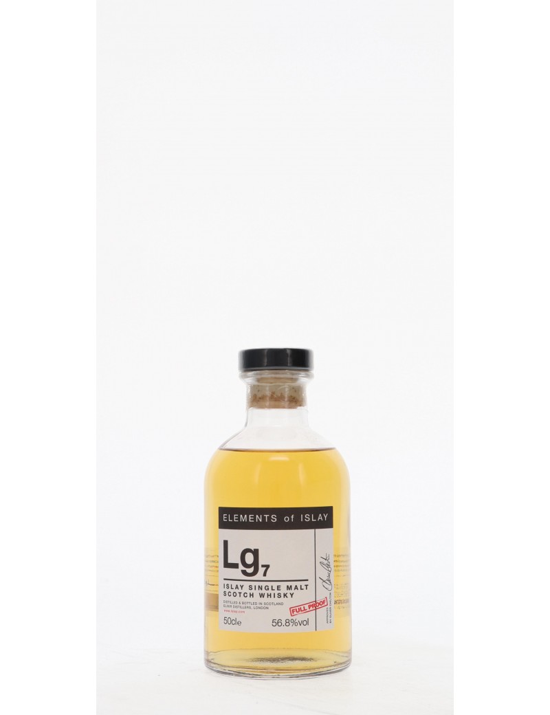 WHISKY ELEMENTS OF ISLAY LG7 56,8°   50CL