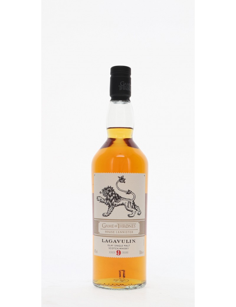 WHISKY GAME OF THRONES HOUSE LANNISTER LAGAVULIN 46°   70CL