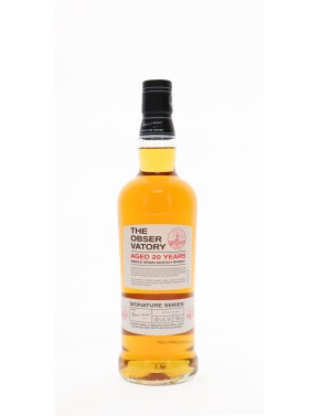 WHISKY THE OBSERVATORY 20 ANS 40°   70CL
