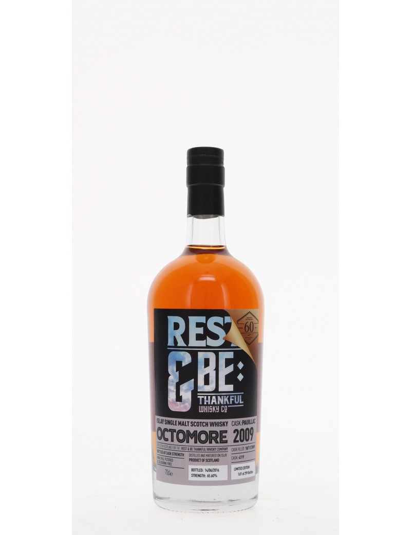 WHISKY REST & BE OCTOMORE 2009 65,60°   70CL