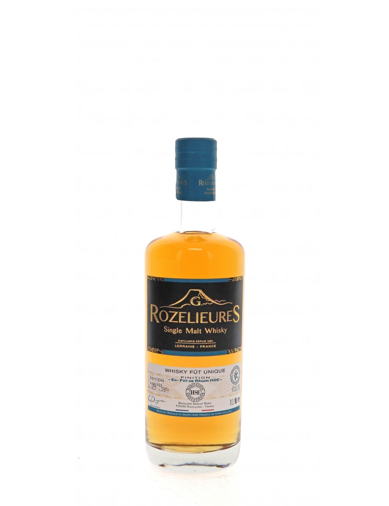 WHISKY ROZELIEURES FINITION HSE 43°   70CL
