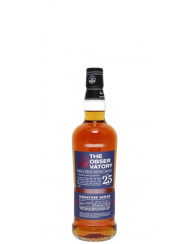 WHISKY THE OBSERVATORY 25 ANS 40°   70CL