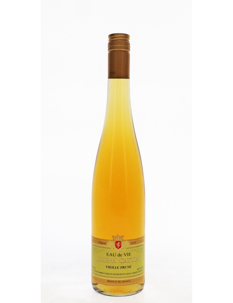 EAU-DE-VIE JOSEPH CATTIN VIEILLE PRUNE 45°   70CL