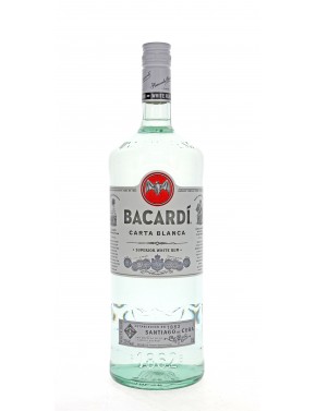 RHUM BACARDI BLANC 37,5 °   1L50