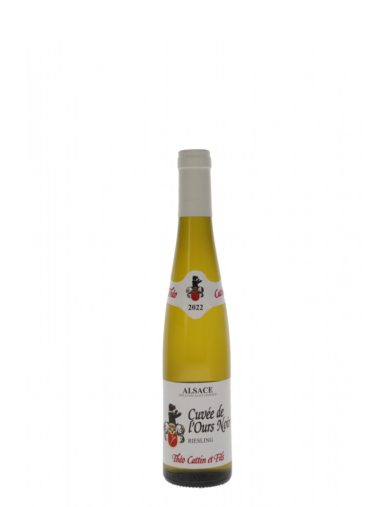 ALSACE RIESLING CUVEE DE L'OURS NOIR THEO CATTIN 375ml