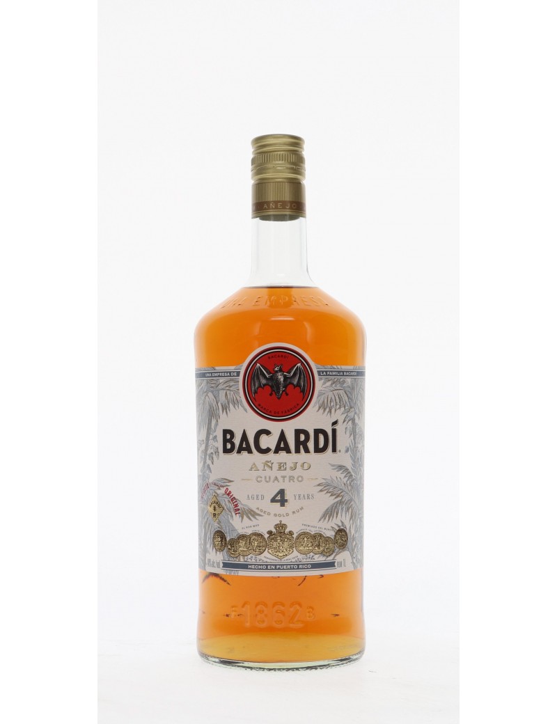 RHUM BACARDI ANEJO 4 ANS 40°   1L