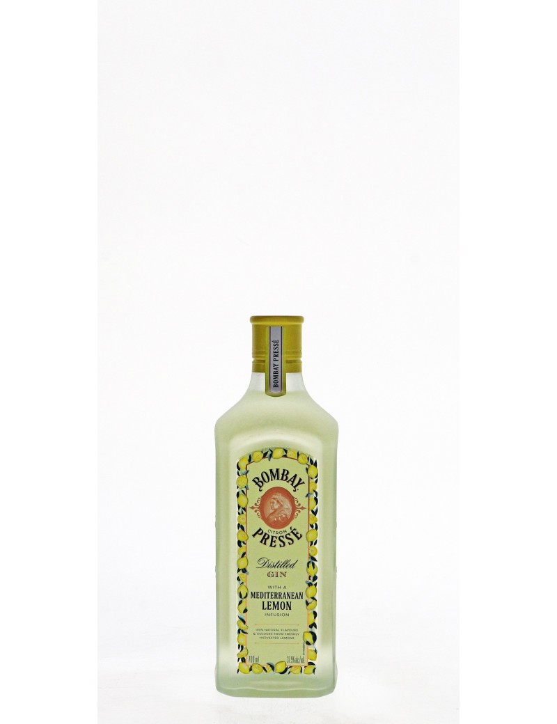 GIN BOMBAY CITRON PRESSE 37,5°   70CL