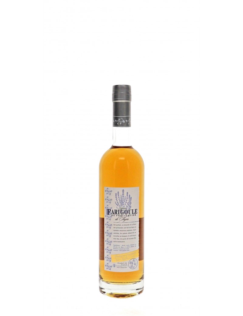 LIQUEUR FARIGOULE DE FORCALQUIER 40°   50CL