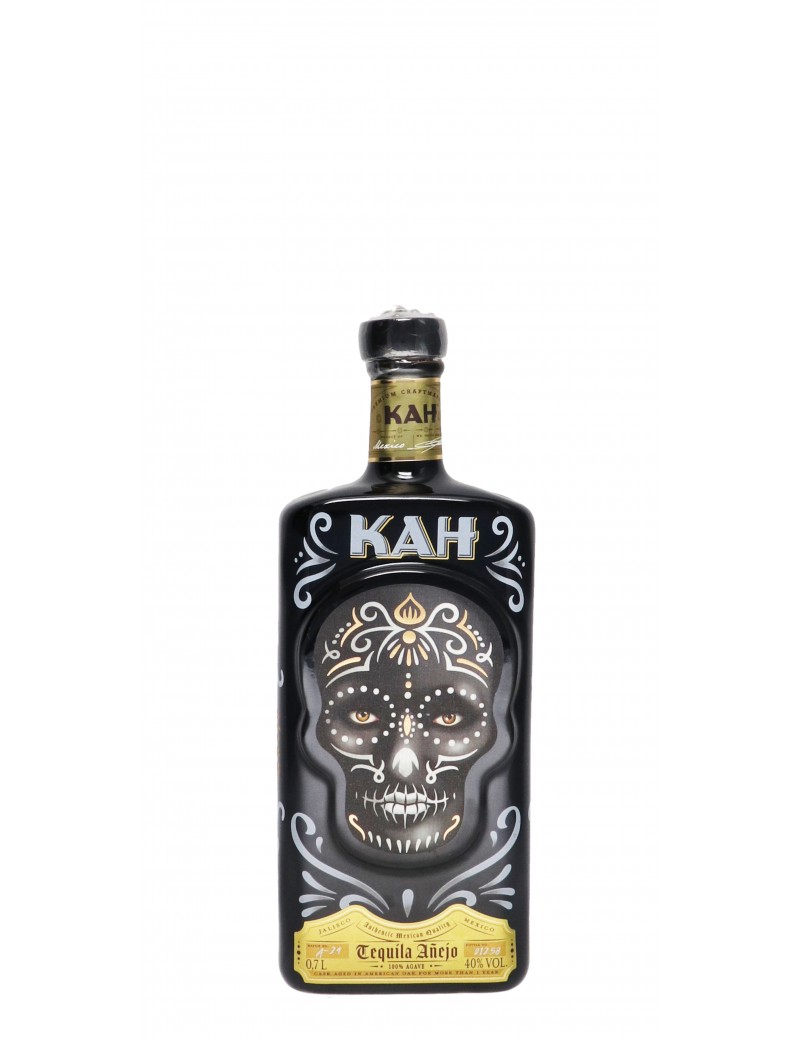 TEQUILA KAH ANEJO 40°   70CL