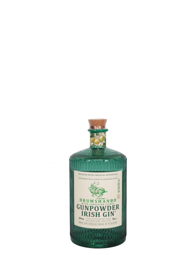 GIN DRUMSHANBO GUNPOWDER WITH SARDINIAN CITRUS 43°   70CL