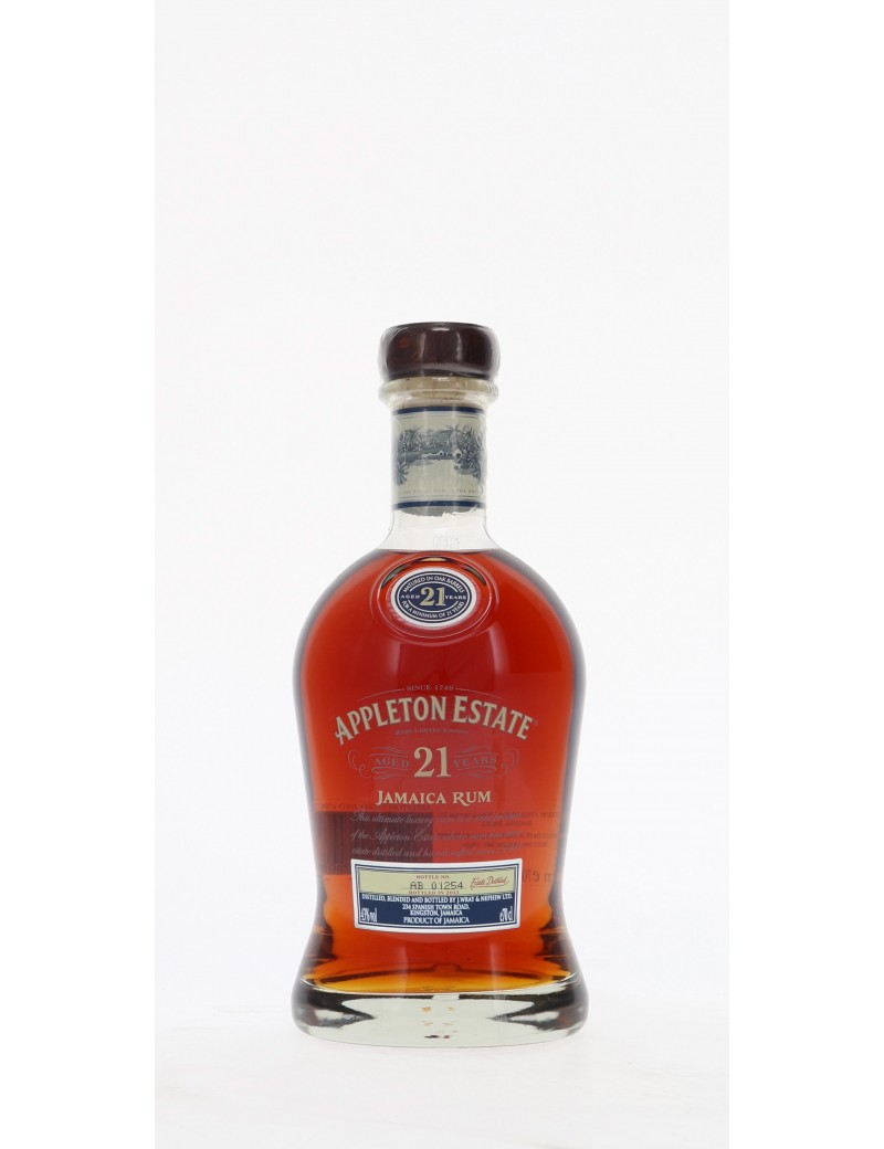 RHUM APPLETON 21 ANS 43°   70CL