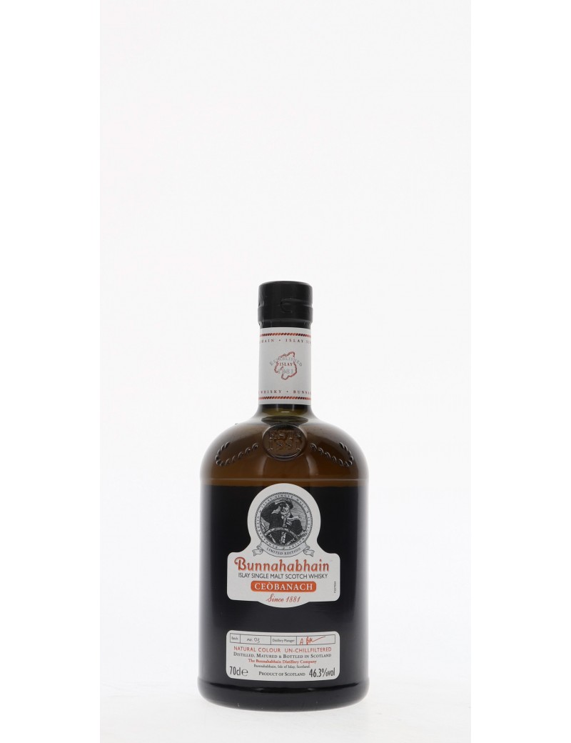 WHISKY BUNNAHABHAIN CEOBANACH 46,3°   70CL