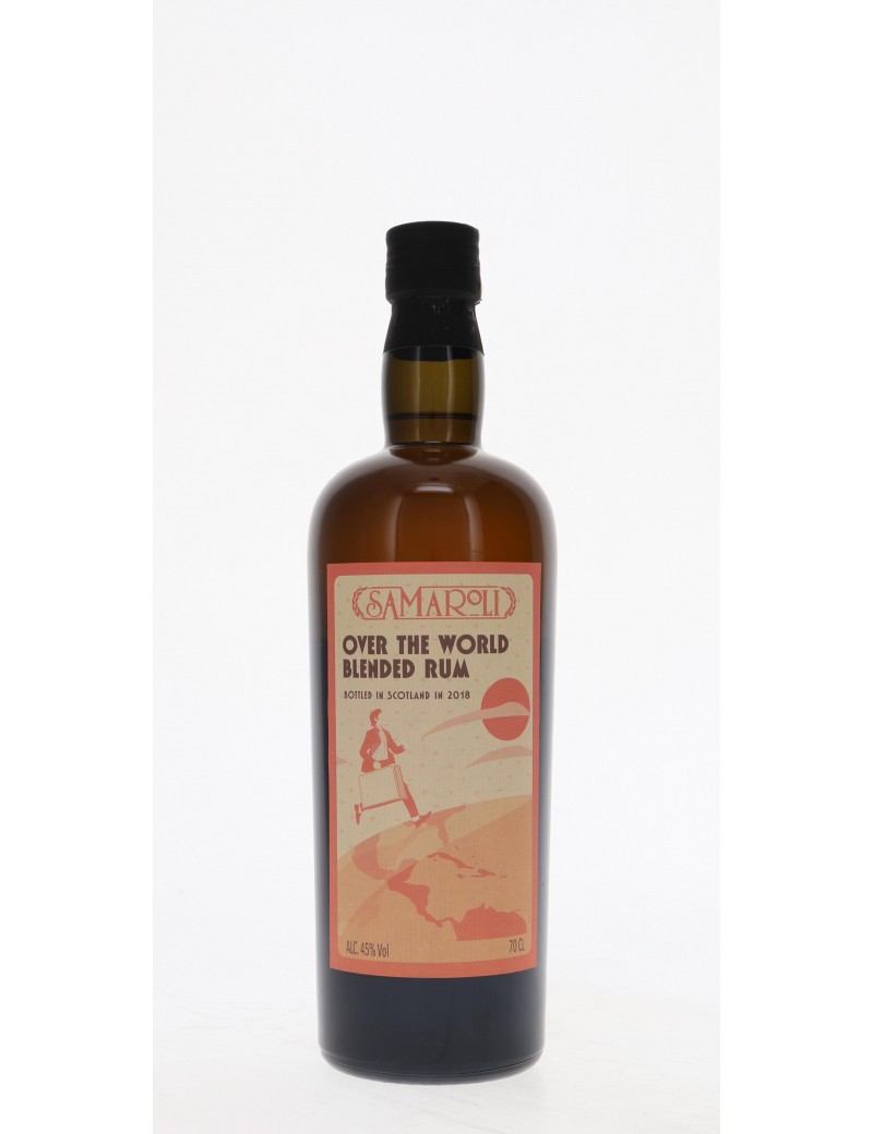 RHUM SAMAROLI OVER THE WORLD BLENDED EDITION 2018 45°   70CL