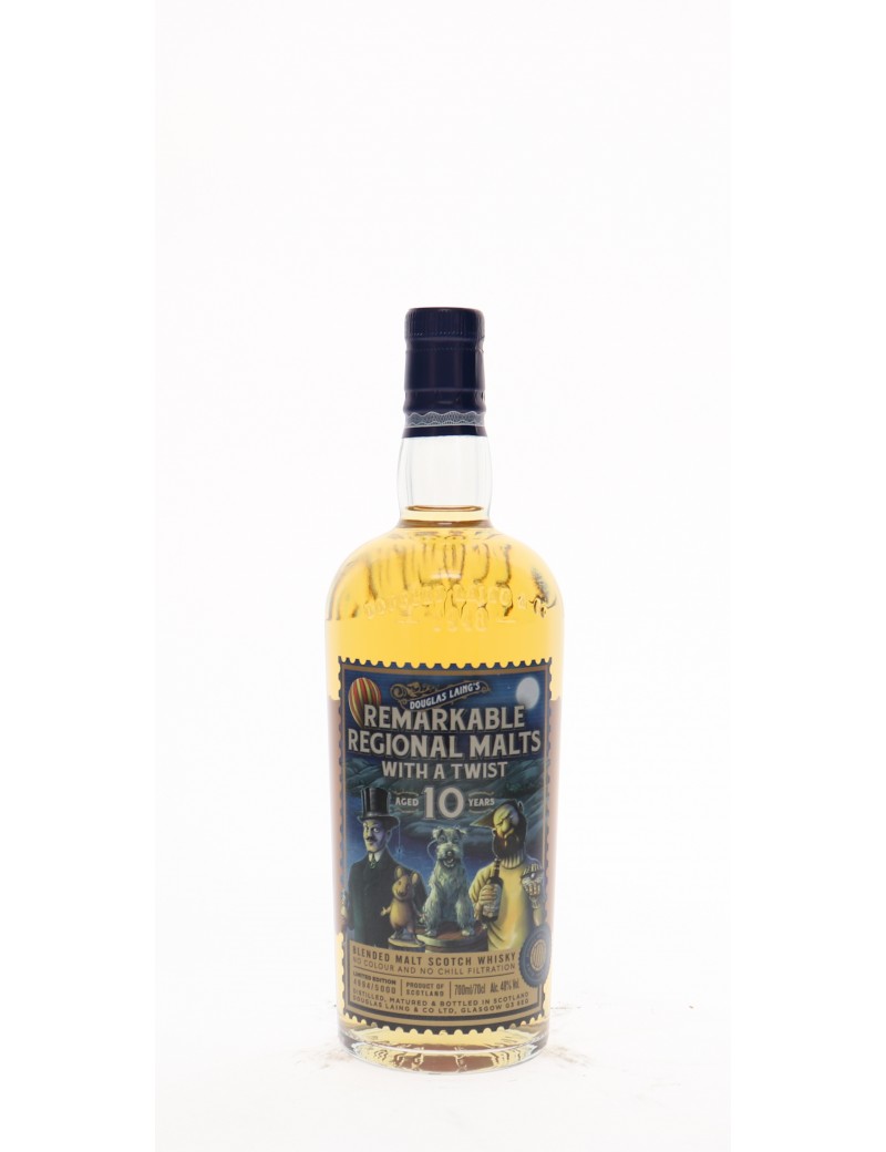 WHISKY DOUGLAS LAING'S 10 ANS TWIST 48°   70CL