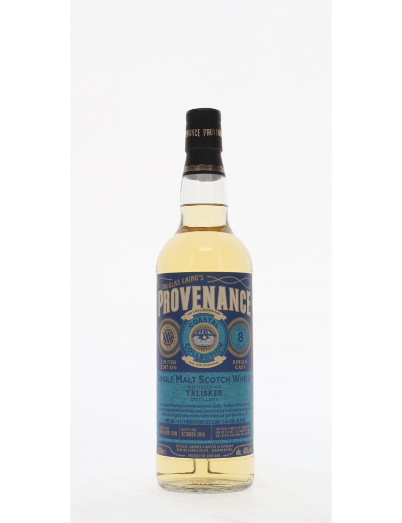 WHISKY DOUGLAS LAING'S PROVENANCE TALISKER 8 ANS 48°   70CL