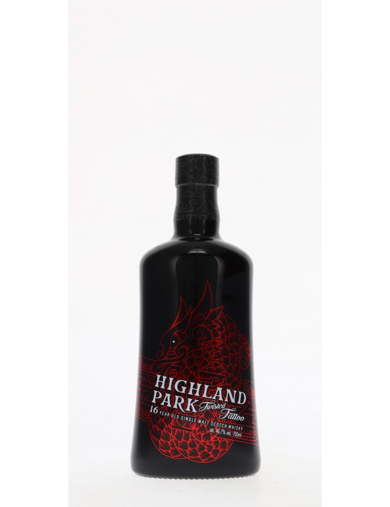 WHISKY HIGHLAND PARK 16 ANS TWISTED TATOO 46,7°   70CL