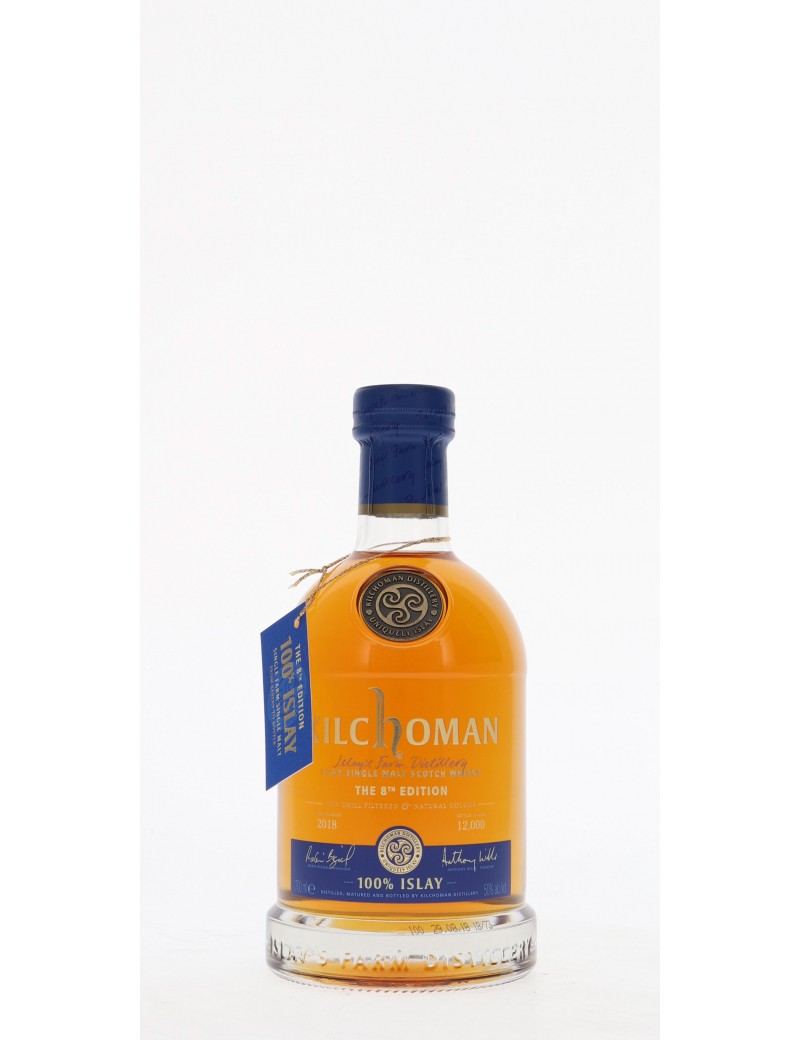 WHIKSY KILCHOMAN 100% ISLAY 8th EDITION 50°   70CL