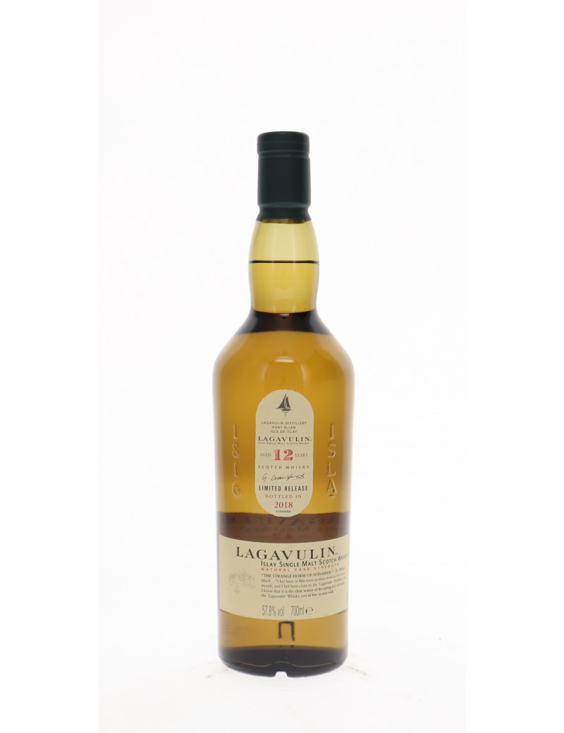 WHISKY LAGAVULIN 12 ANS LIMITED RELEASE 2018 57,8°   70CL