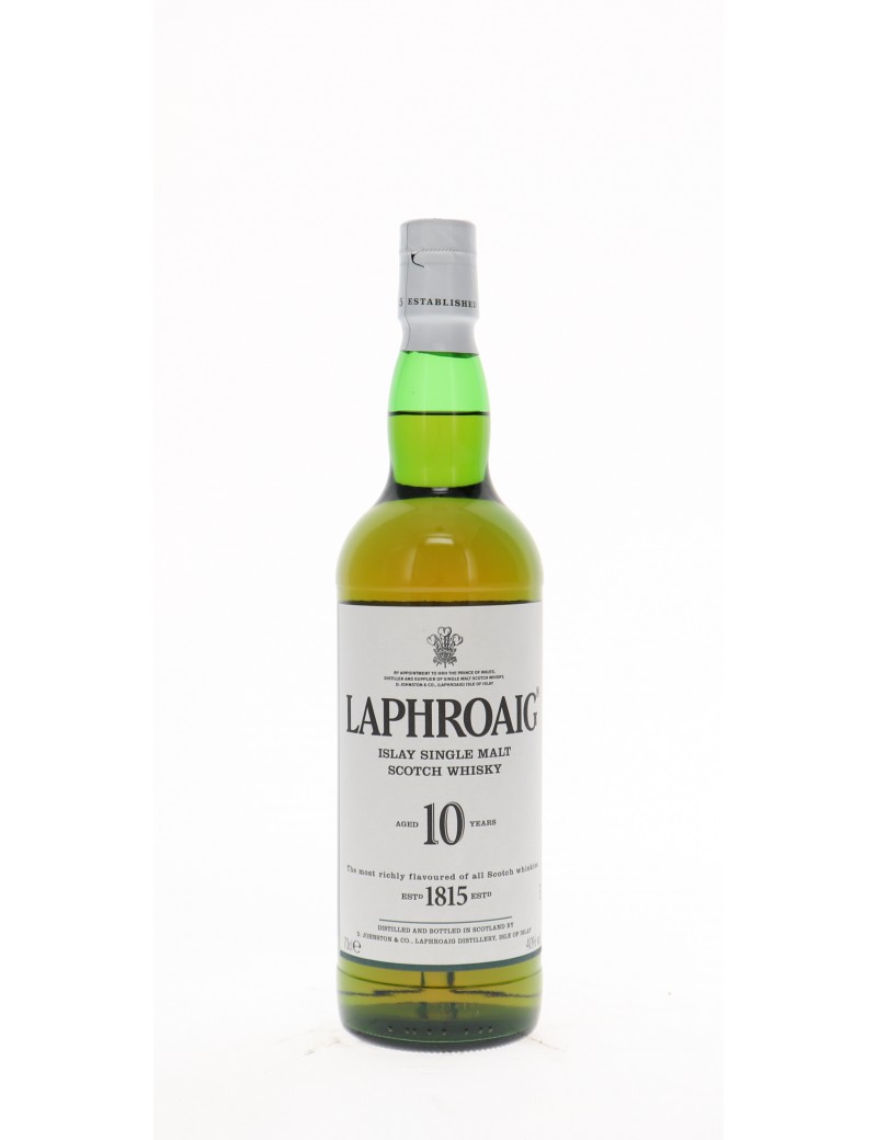 WHISKY LAPHROAIG 10 ANS 40° 70CL