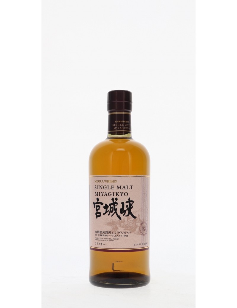 WHISKY NIKKA MIYAGIKYO SINGLE MALT 45°   70CL