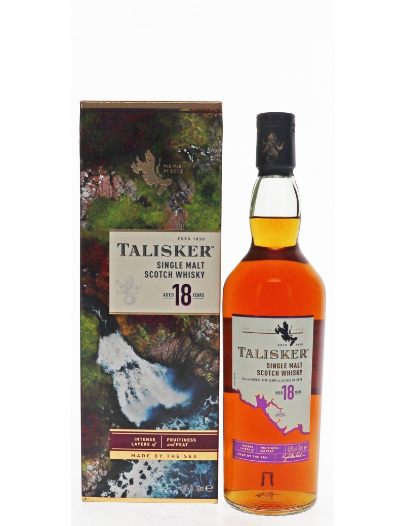 WHISKY TALISKER 18 ANS 45,8°   70CL