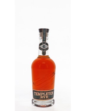 WHISKY TEMPLETON RYE 6 ANS 45,75°   70CL