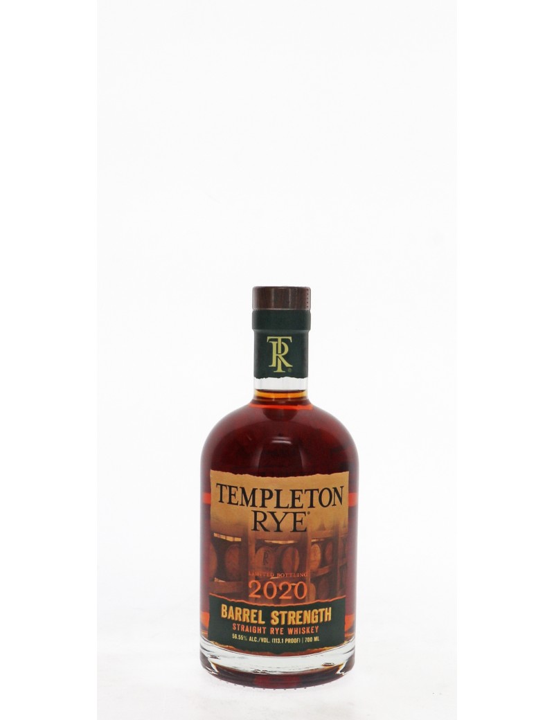 WHISKY TEMPLETON BARREL STRENGTH 2020 56,55°   70CL