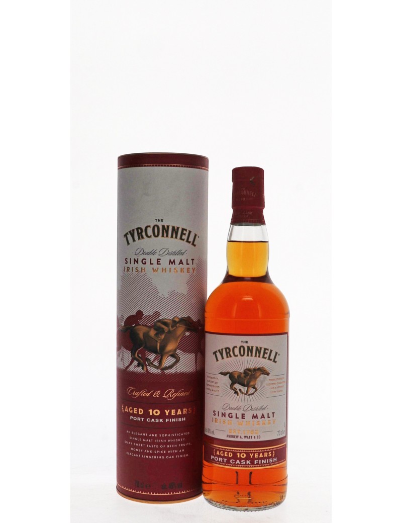 WHISKY TYRCONNELL 10 ANS PORT CASKS 46°   70CL 