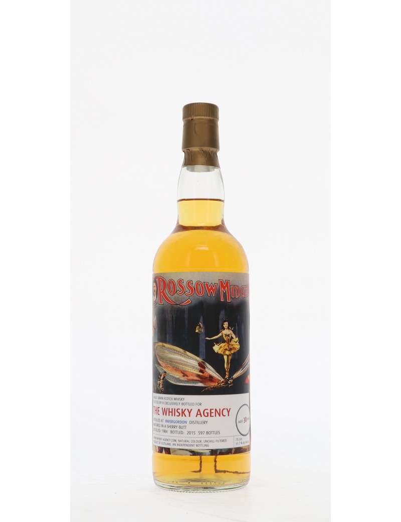 WHISKY THE WHISKY AGENCY INVERGORDON 1984 51,7°   70CL