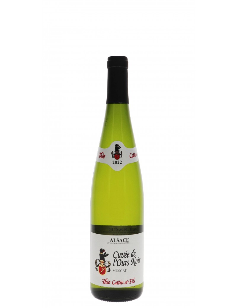 ALSACE MUSCAT CUVEE DE L'OURS NOIR THEO CATTIN