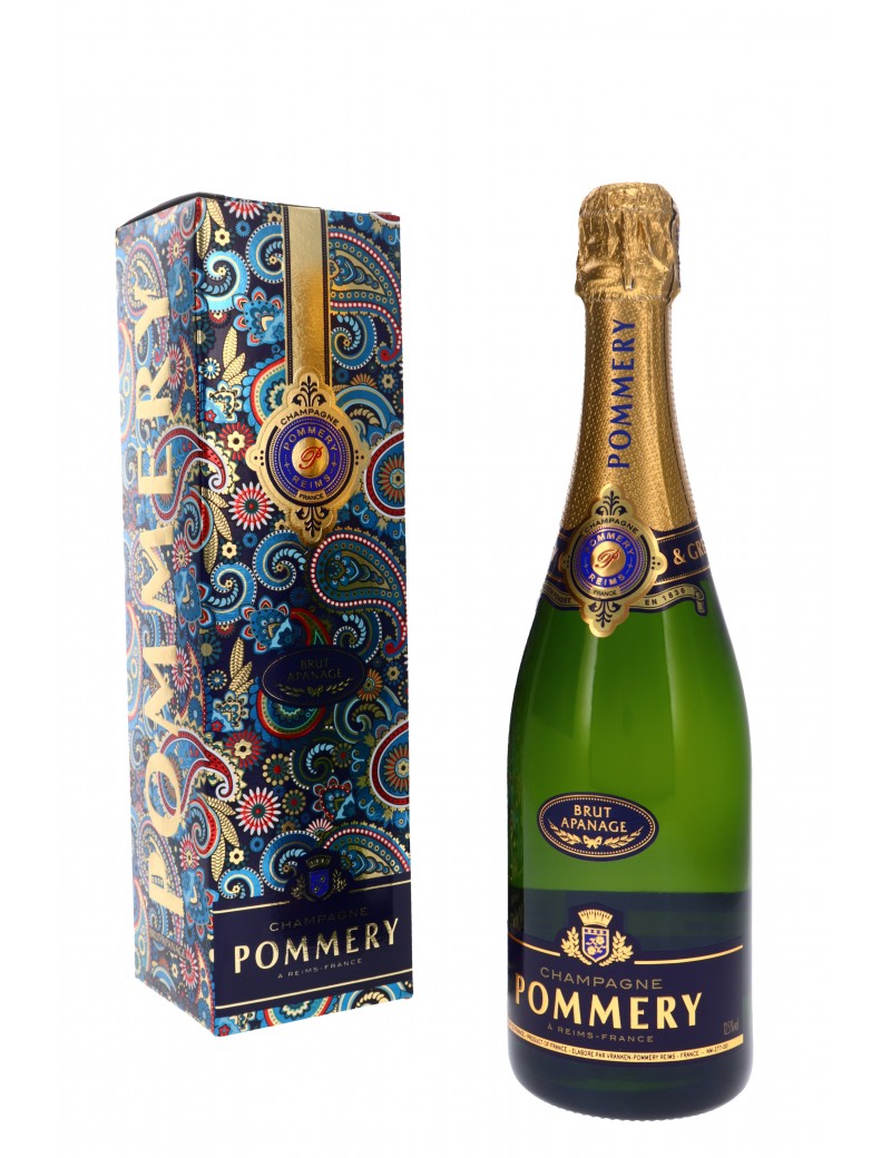 CHAMPAGNE POMMERY APANAGE BRUT avec étui