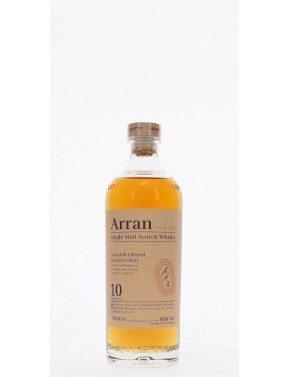 WHISKY ARRAN 10 ANS 46°   70CL