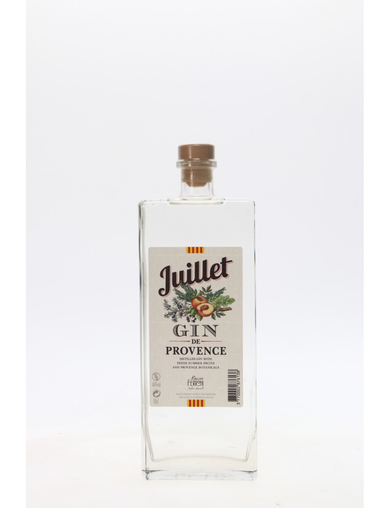 GIN FERRONI JUILLET PROVENCE 44° 50CL