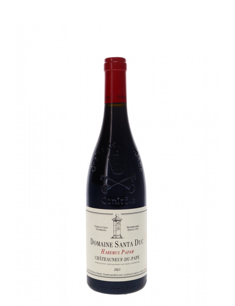 CHATEAUNEUF DU PAPE HABEMUS PAPAM DOMAINE SANTA DUC