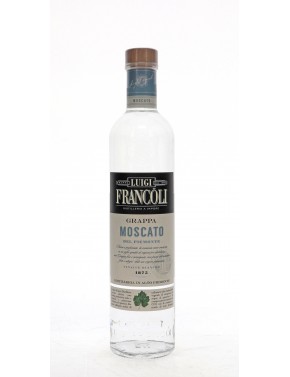 GRAPPA FRANCOLI MOSCATO DEL PIEMONTE 41,5°   70CL