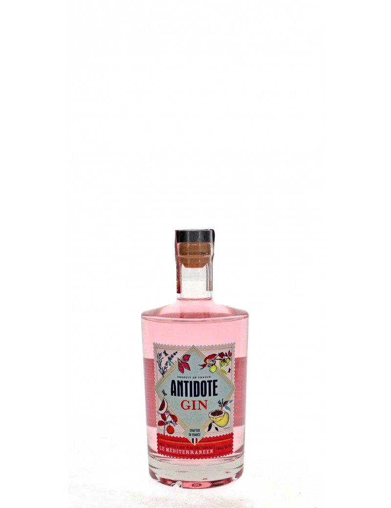 GIN ANTIDOTE LE MEDITERRANEEN 40°   70CL