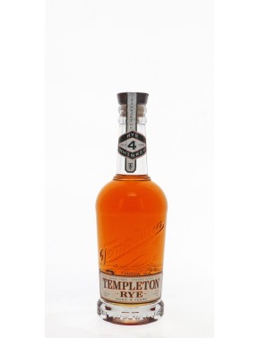 WHISKY TEMPLETON RYE 4 ANS 40°   70CL