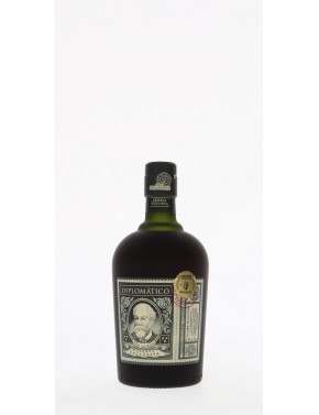 RHUM DIPLOMATICO 12 ANS RESERVA EXCLUSIVA 40°   70CL