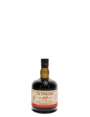 RHUM EL DORADO 12 ANS 40°   70CL