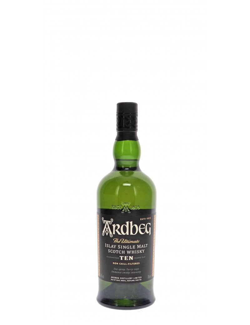 WHISKY ARDBEG 10 ANS 46°   70CL