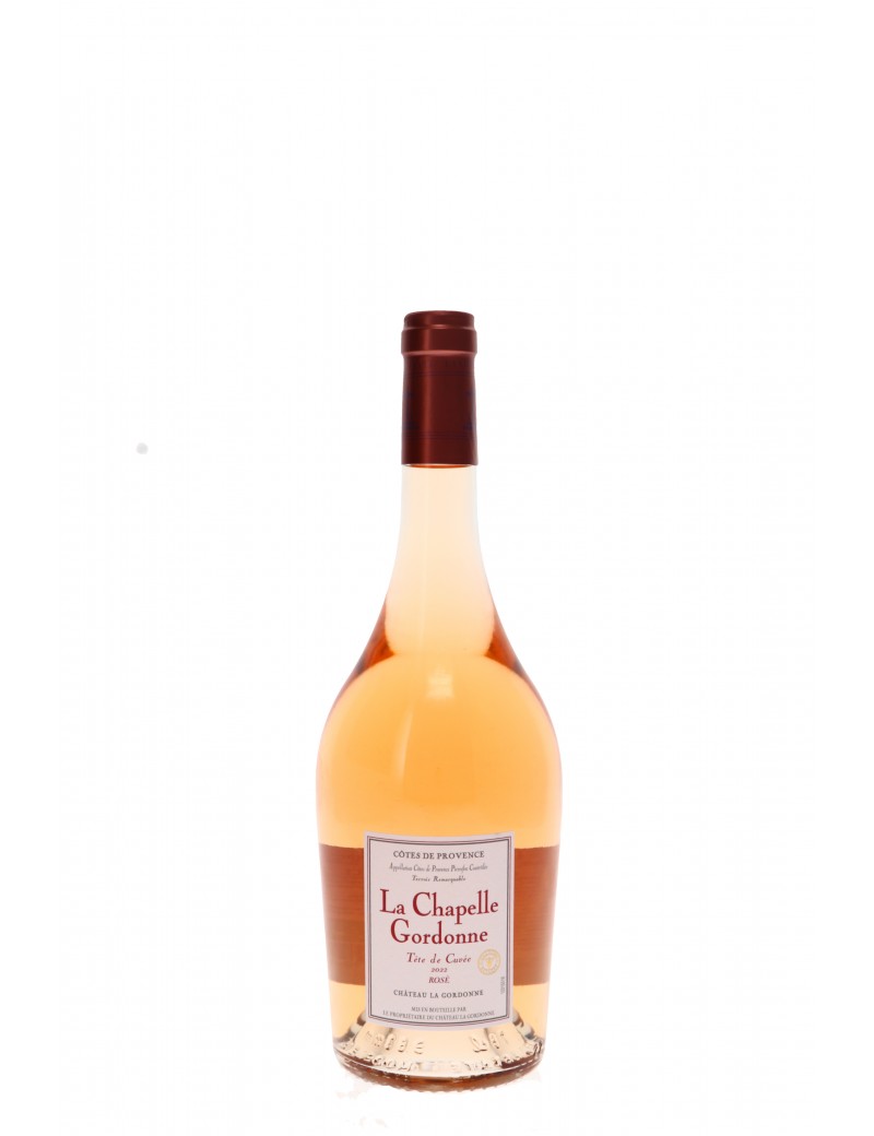 COTES DE PROVENCE ROSE LA CHAPELLE GORDONNE